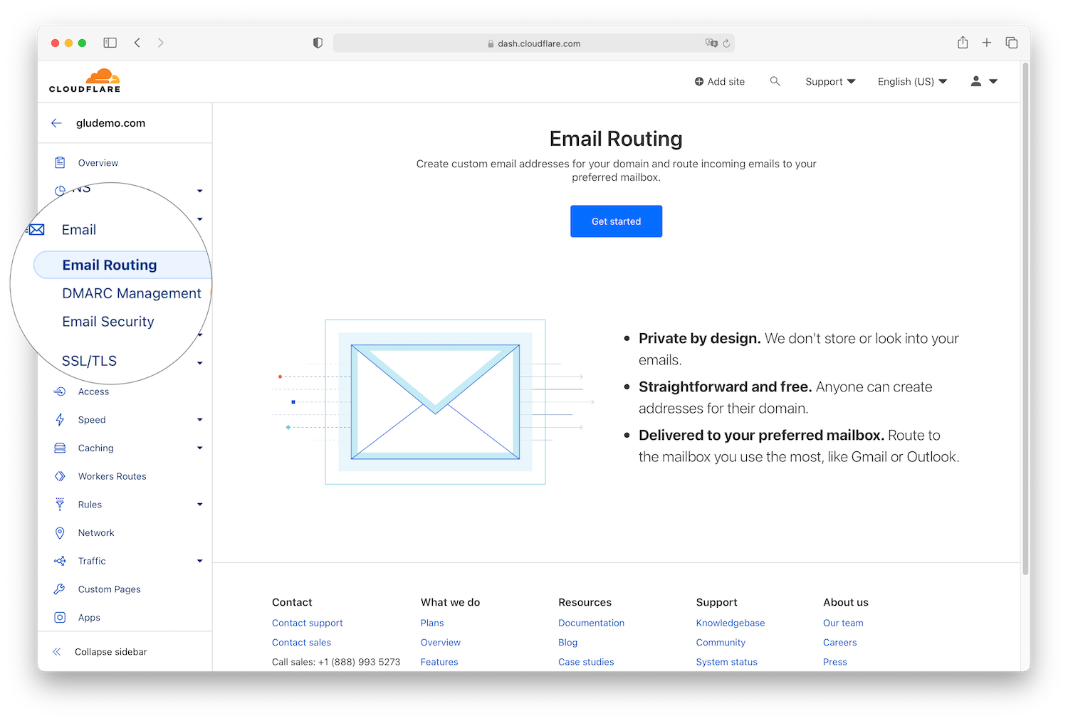 Send and receive emails with a custom domain name for free