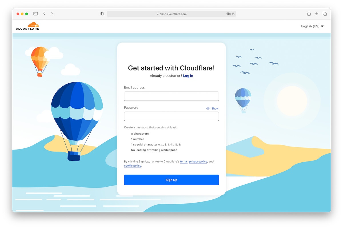 How to set up your Cloudflare account